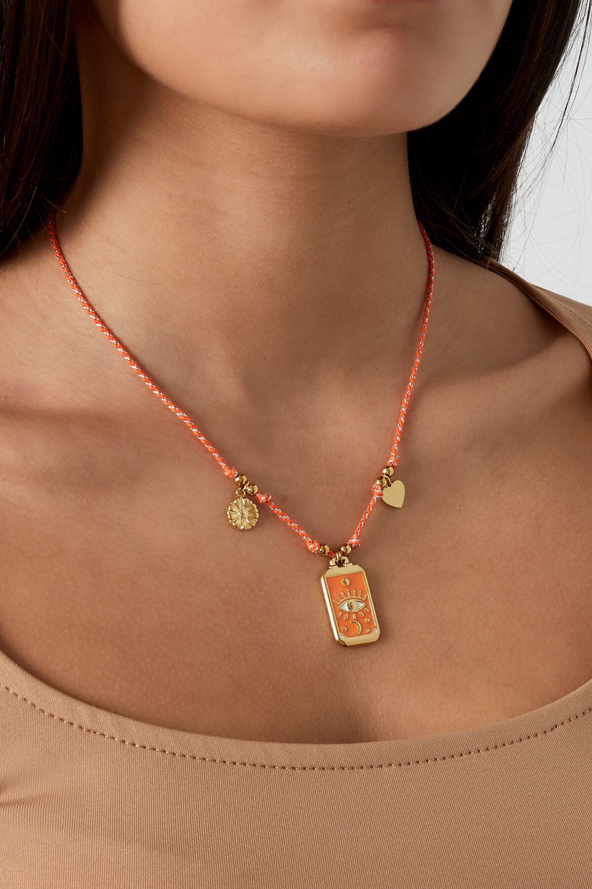 Summer Eclipse Charm Necklace Eloise Closet Jewelry
