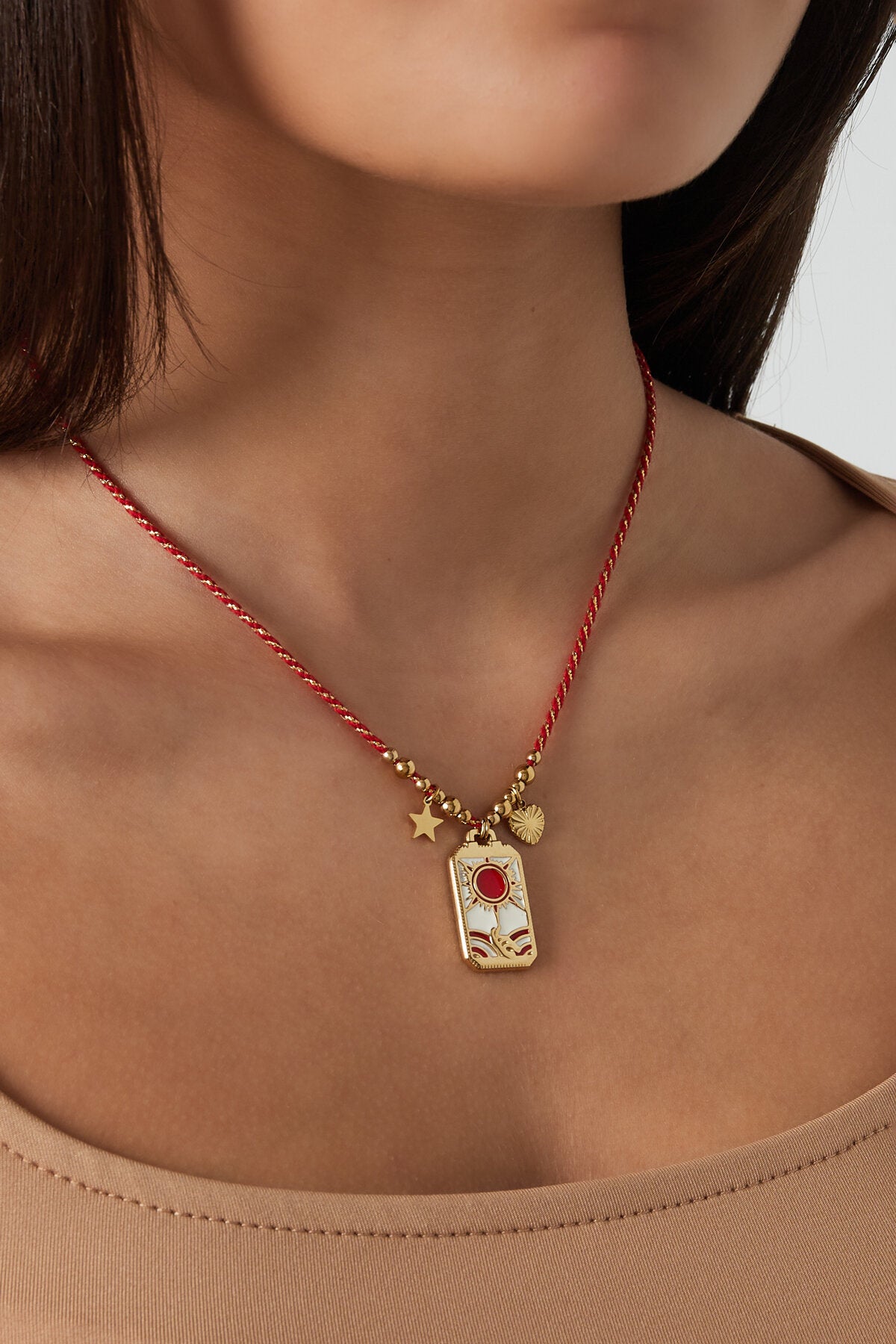 Summer Eclipse Charm Necklace Eloise Closet Jewelry