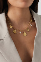 Eloise Closet Shell Charm Necklace