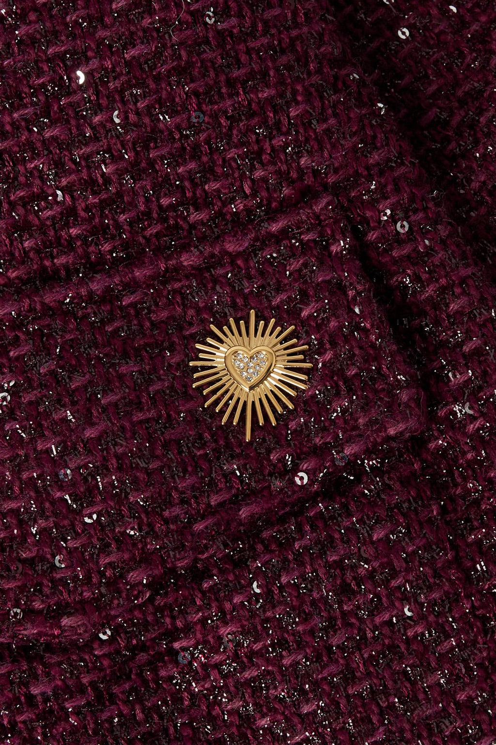 Sparkling Heart Brooch Eloise Closet Jewelry