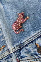 Wild Cat Brooch Eloise Closet Jewelry