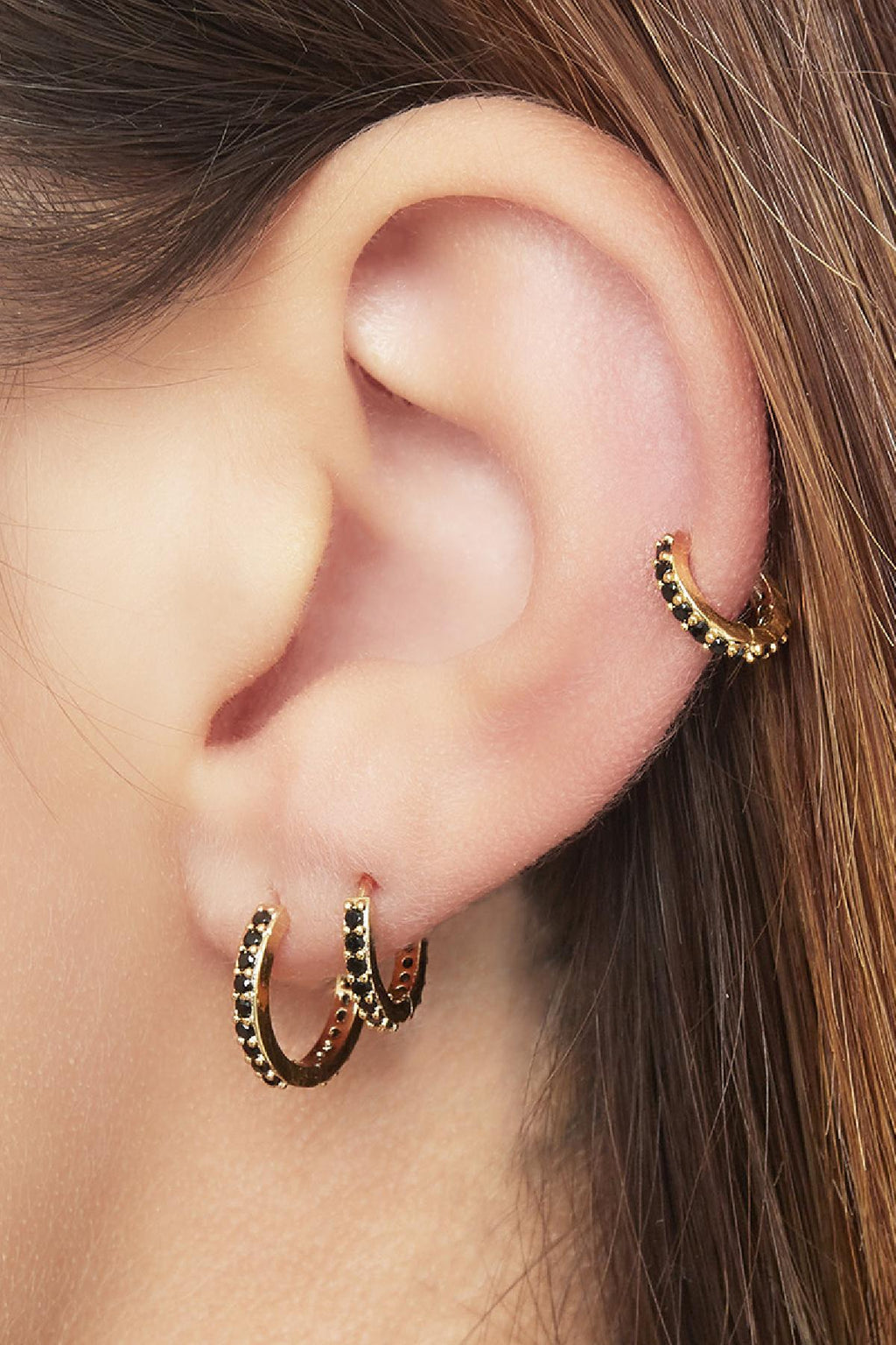 Golden Circle Earring Set Copper Eloise Closet Jewelry