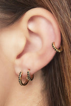 Golden Circle Earring Set Copper Eloise Closet Jewelry