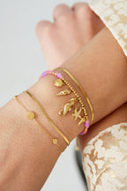 double coin bracelet