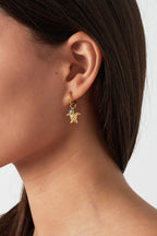 Turtle Charm Earrings Stainless Steel Eloise Closet