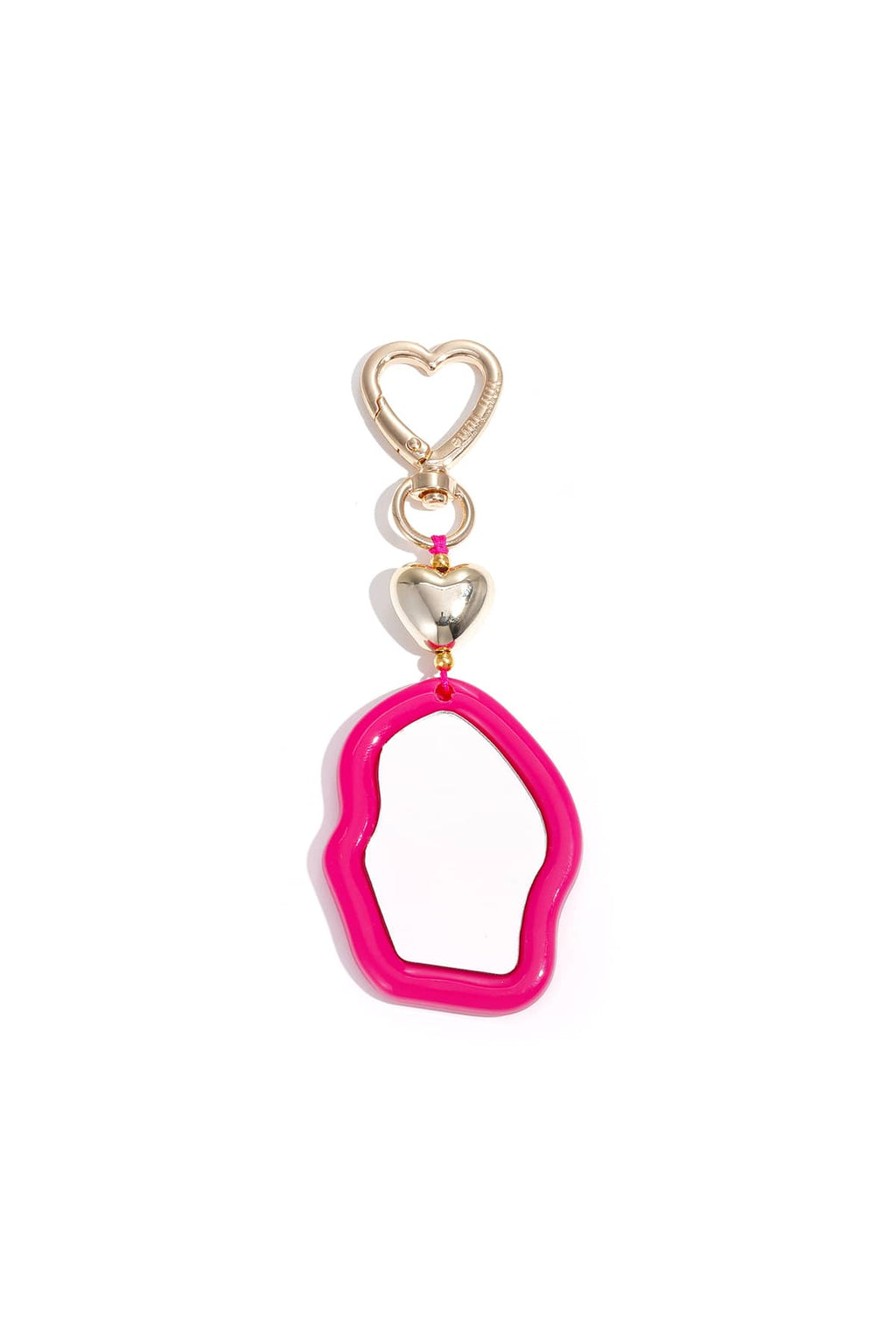 Irregular Mirror Bag Charm – Reflect Your Unique Style