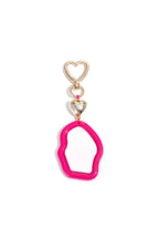 Irregular Mirror Bag Charm – Reflect Your Unique Style
