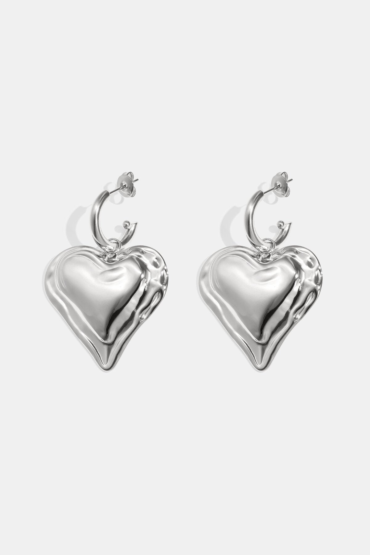 Large Heart Earrings Eloise Closet Jewelry