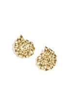 Spiral Shell Statement Earrings Eloise Closet Jewelry