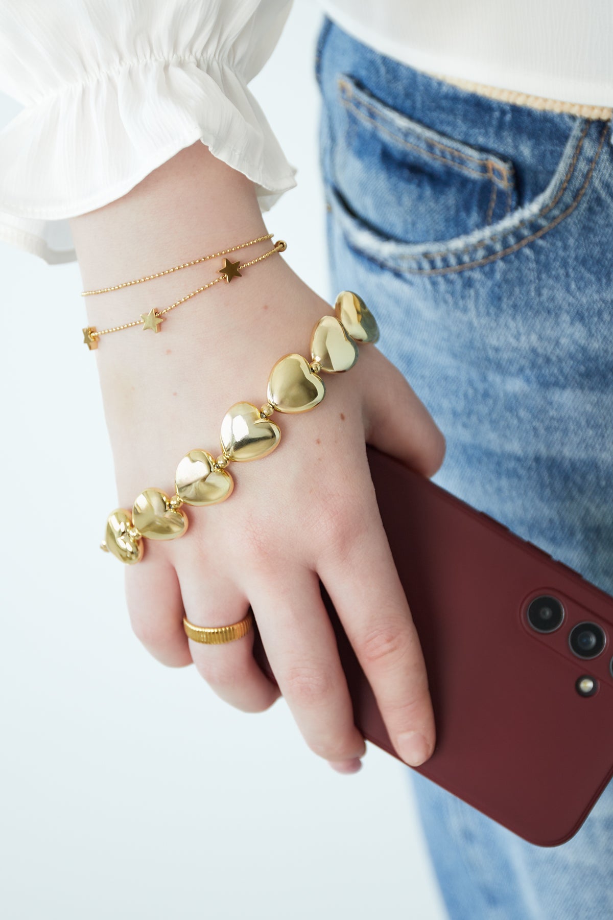 Big Heart Phone Cord Eloise Closet Jewelry