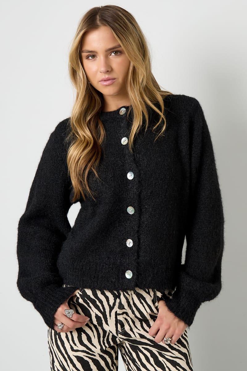Soft Button Cardigan Eloise Closet