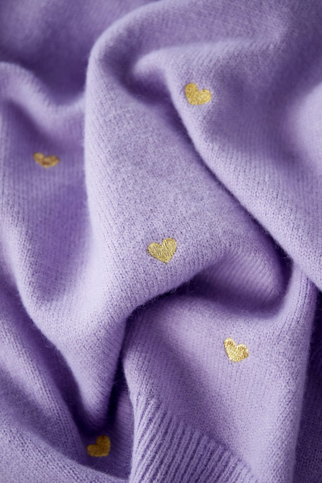 Heart Pattern Knit Sweater Eloise Closet