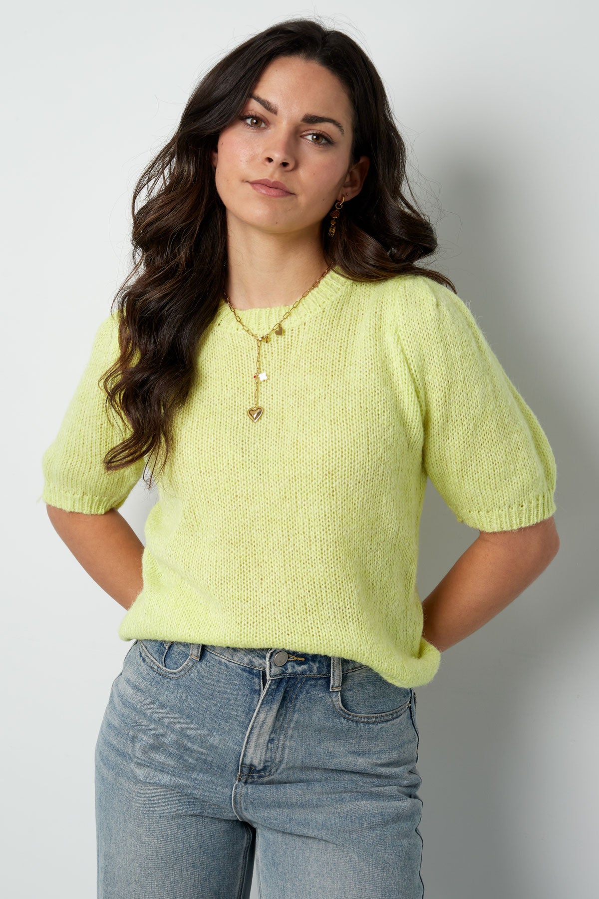 Open Back Tie Short Sleeve Top Eloise Closet