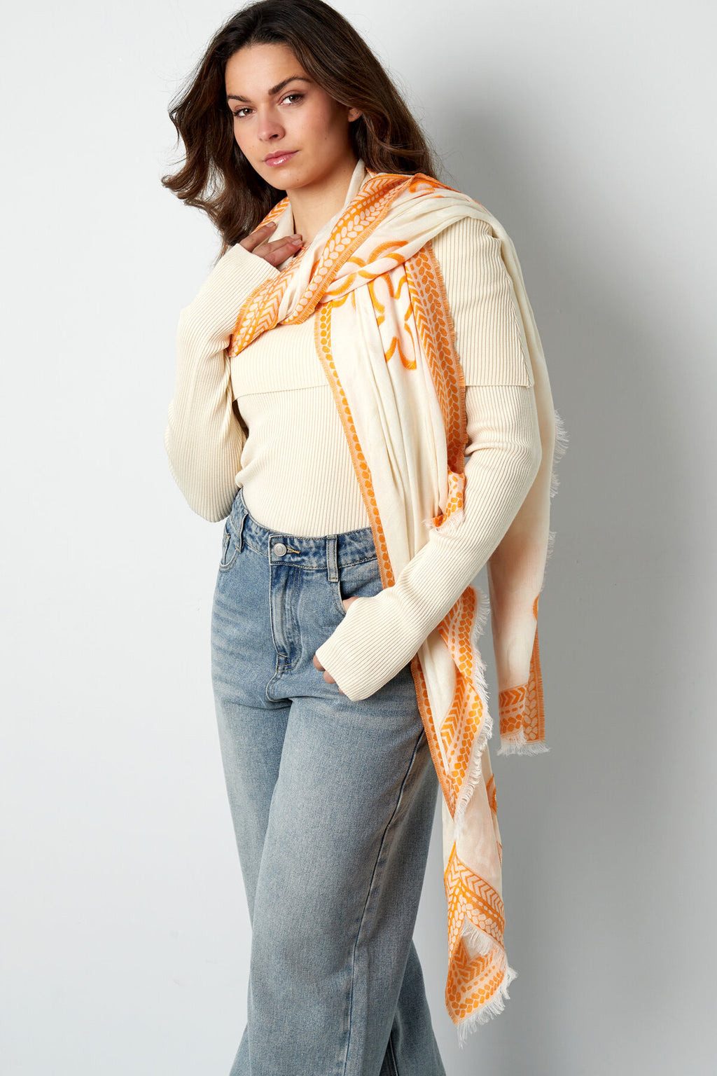 Summer Clover Scarf Eloise Closet