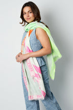 Neon Summer Scarf Eloise Closet