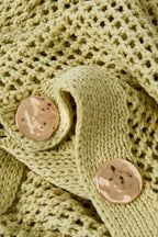 Eloise Closet Crochet Open Front Cardigan