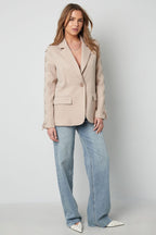 Eloise Closet Tie Sleeve Blazer Set