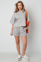 Cotton Drawstring Summer Shorts Eloise Closet
