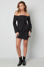 Asymmetric Tailored Shorts Eloise Closet