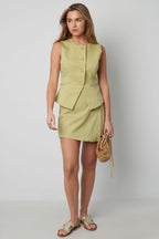 Asymmetric Tailored Shorts Eloise Closet