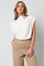 Eloise Closet  Wide-Leg Cotton Blend Jumpsuit