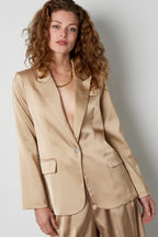 Eloise Closet Satin Glow Blazer