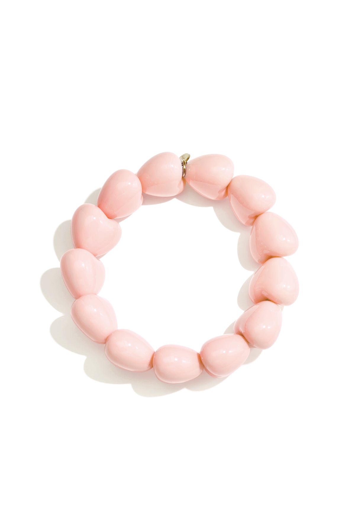 13-Bead Small Heart Bracelet