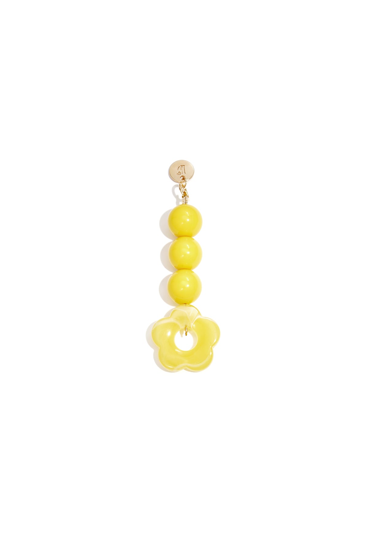 Floral Bead Bag Charm Eloise Closet Jewelry