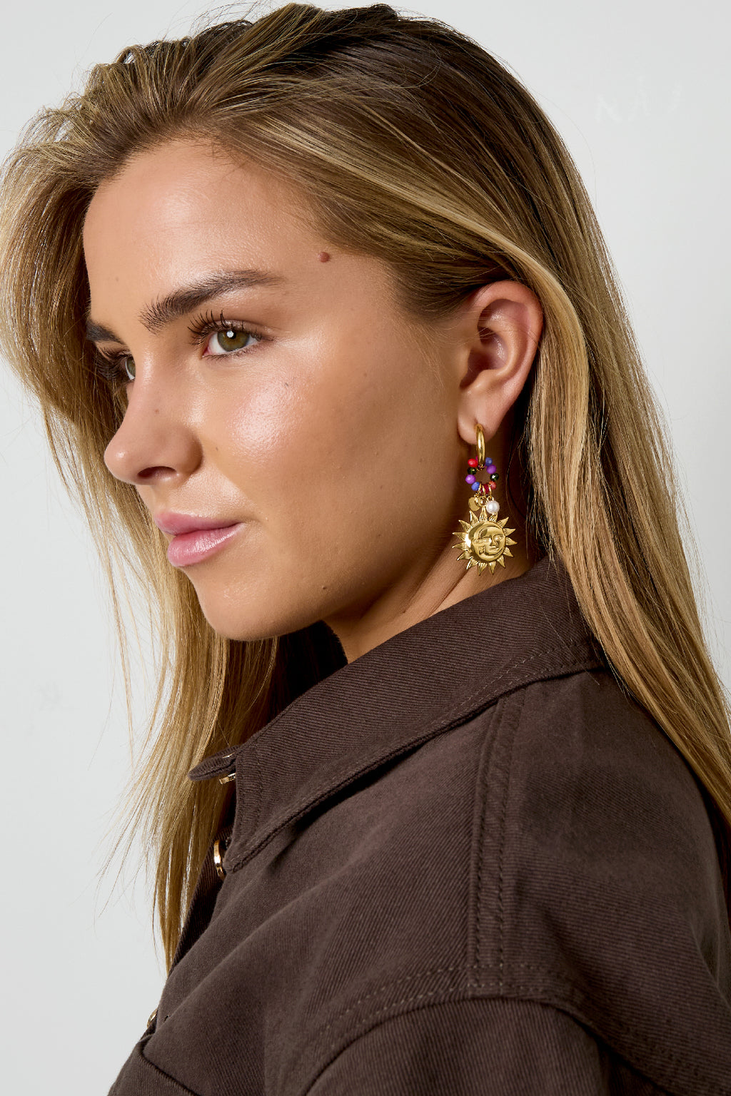 Eloise Closet Sun Drop Earrings