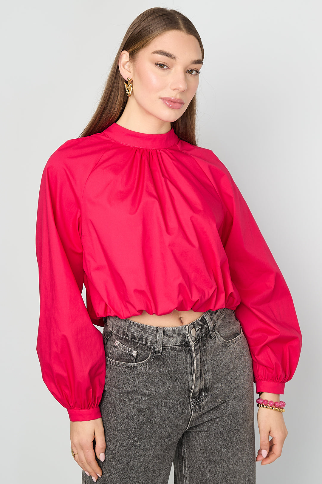 Bow Open Back Top Women – Cotton Casual Eloise Closet