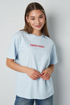 Sweetheart Letter T-Shirt Eloise Closet