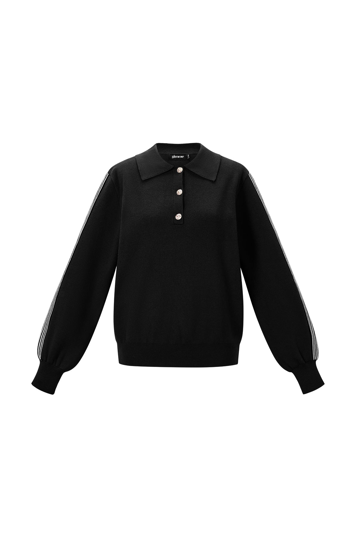 Sport Stripe Knit Sweater Eloise Closet