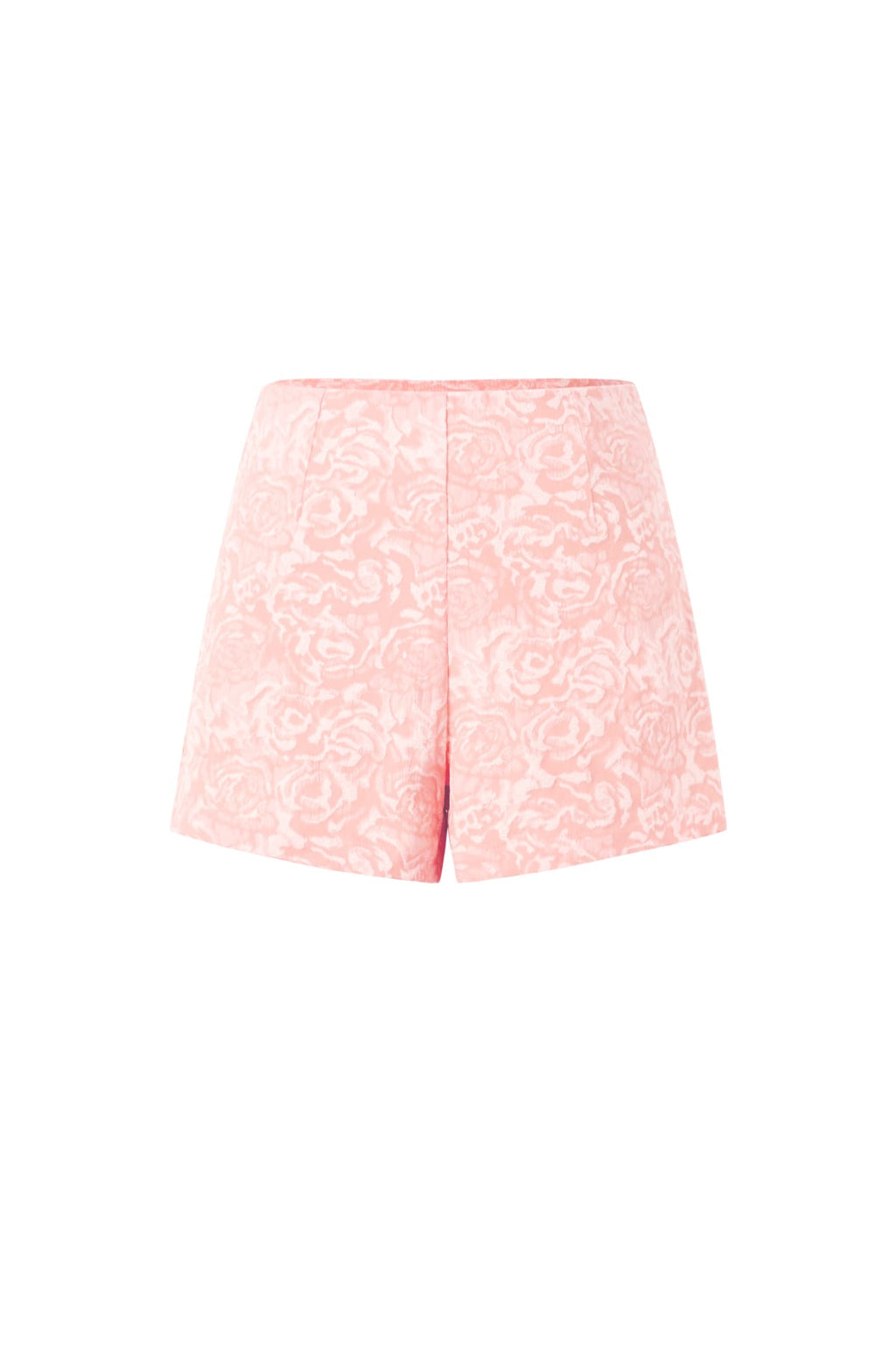 Eloise Closet High Waist Floral Shorts Woven Polyester 