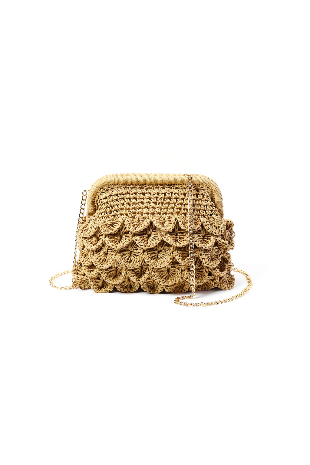 Beach Glow Straw Bag Eloise Closet