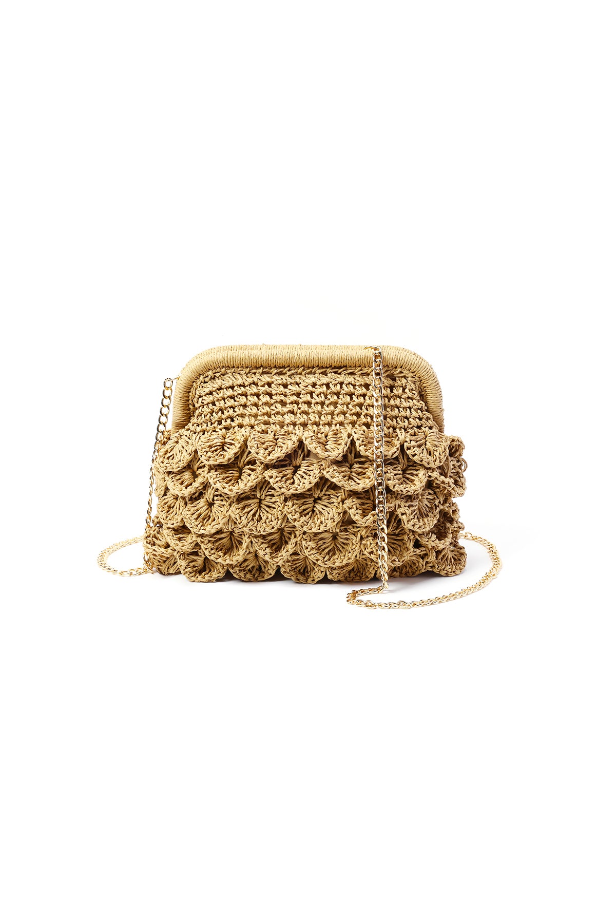 Beach Glow Straw Bag Eloise Closet