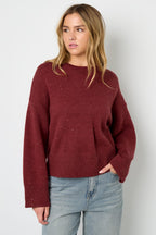 Dot Detail Knit Sweater Eloise Closet