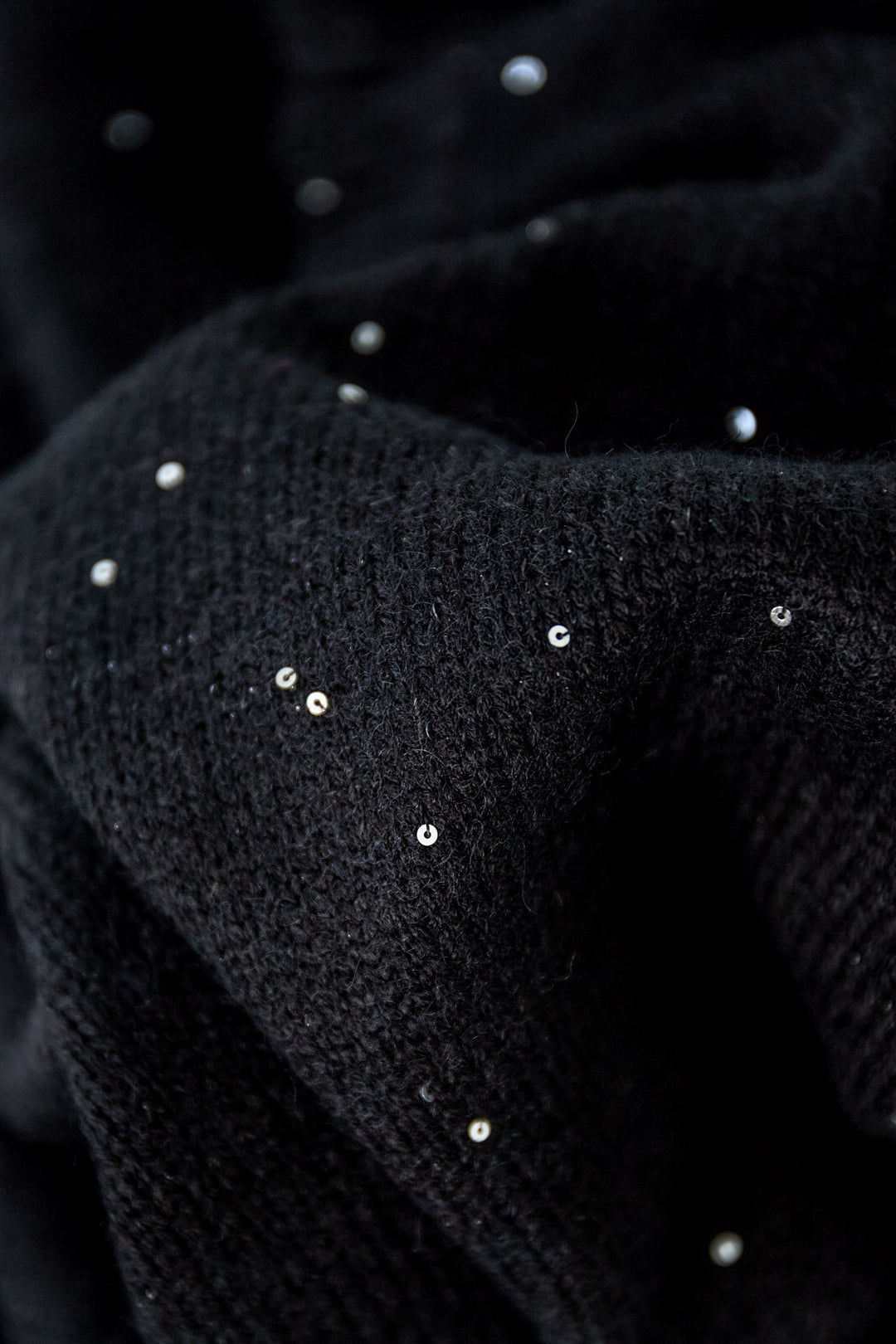 Dot Detail Knit Sweater Eloise Closet
