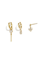 Stainless Steel Earring Sets Heart Simple Daily Simple Series Women's jewelry