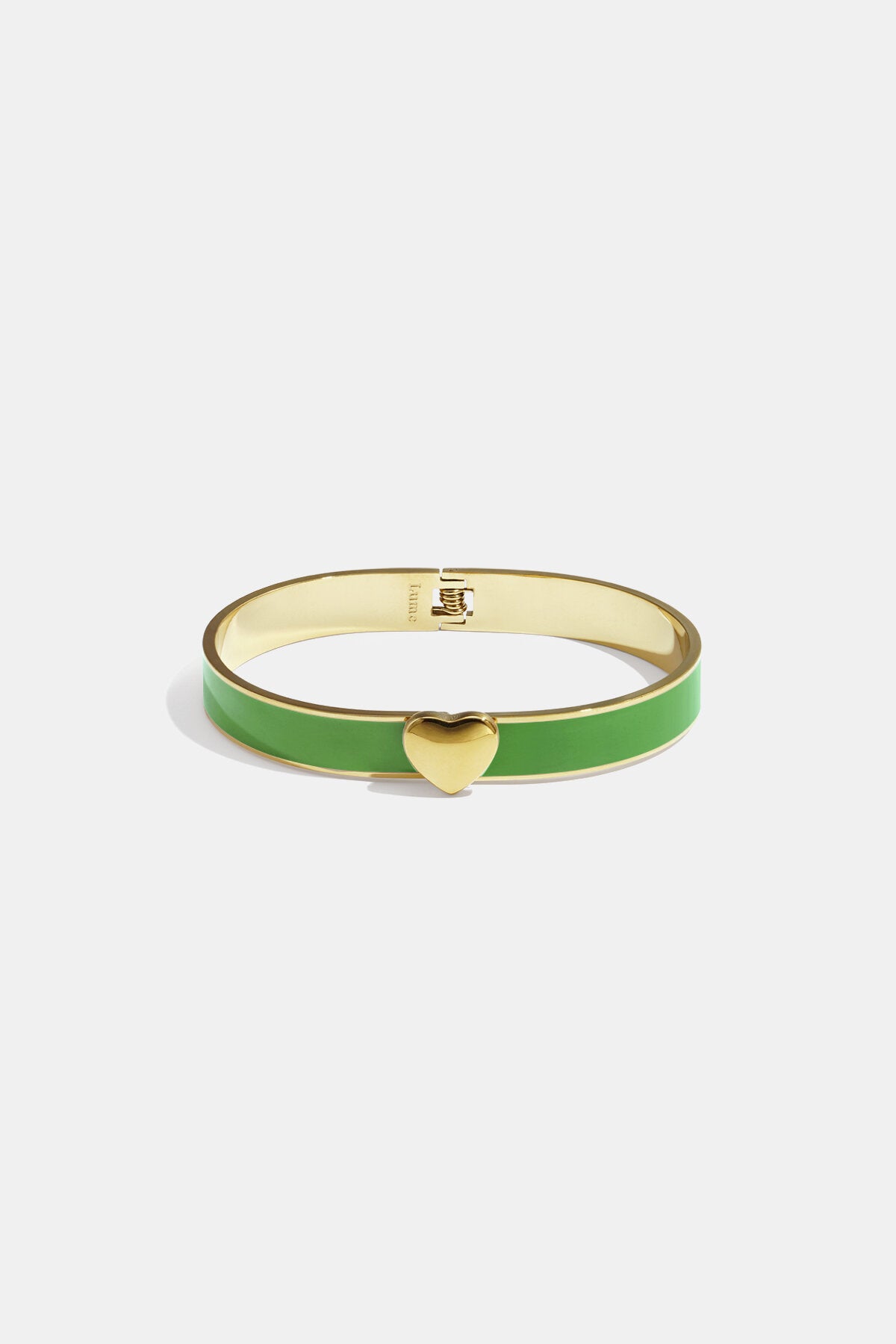 Heart Detail Color Bracelet 0.9 cm Eloise Closet Jewelry 