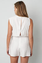 Viscose Women's Mini Dress Asymmetric Draped Design