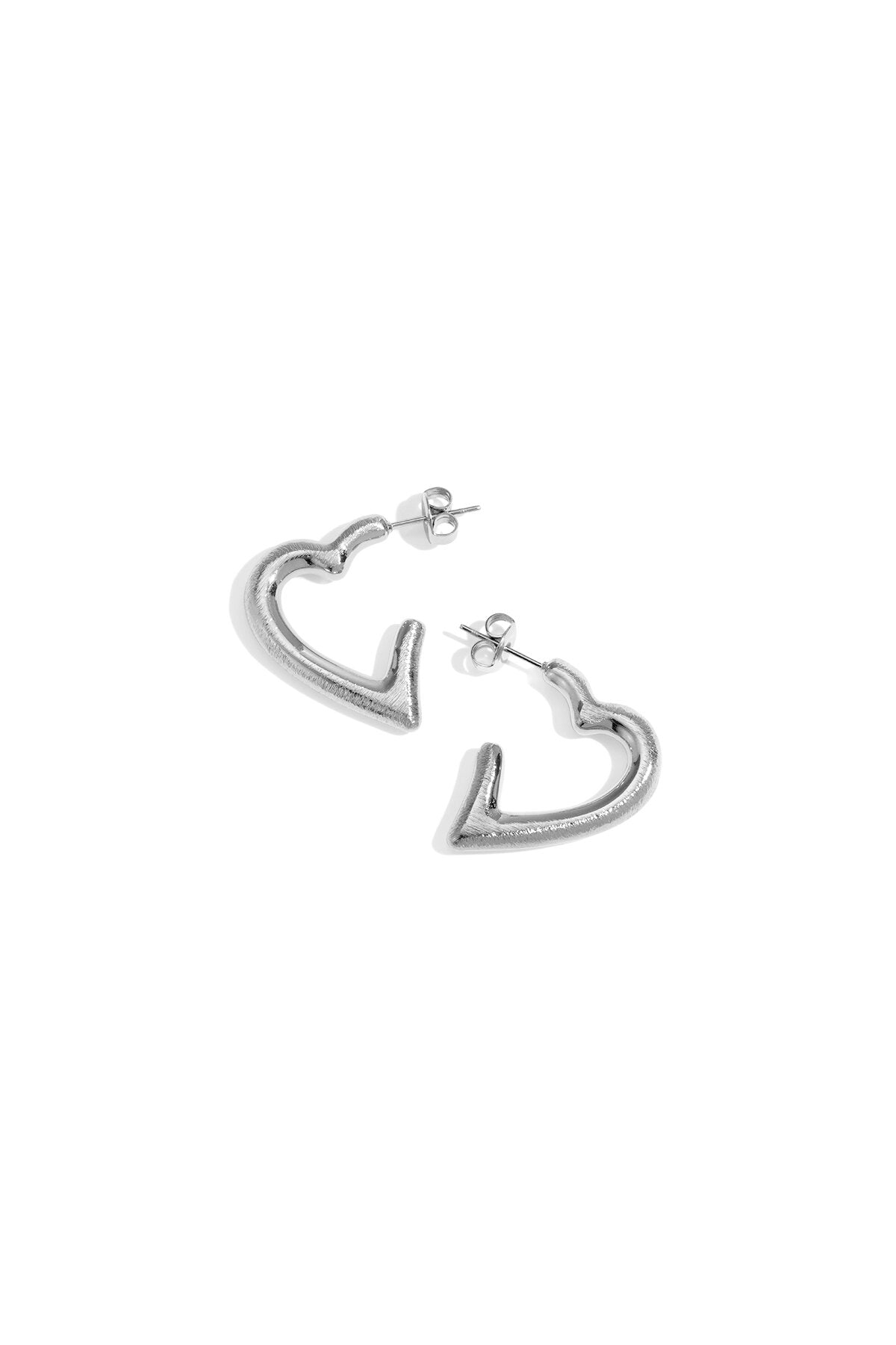 Heart Hoop Earrings Eloise Closet Jewelry