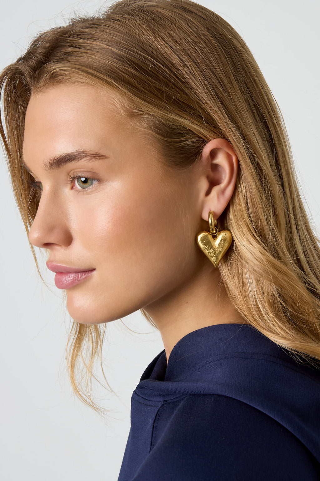 Heart Drop Earrings Eloise Closet Jewelry