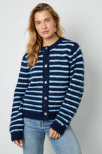 Eloise Closet Your Stripe Knit Cardigan