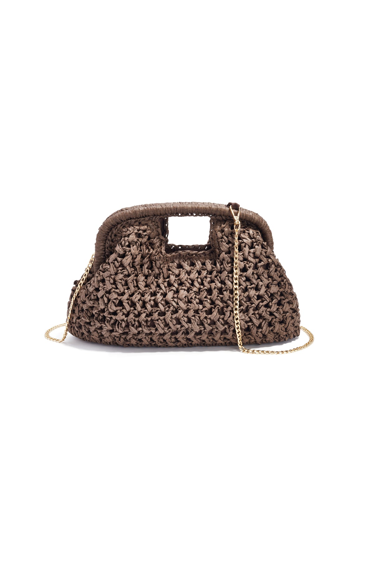 Beach Straw Square Bag Eloise Closet