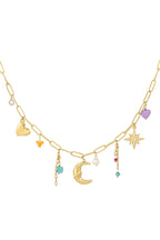 love you to the moon and back necklace