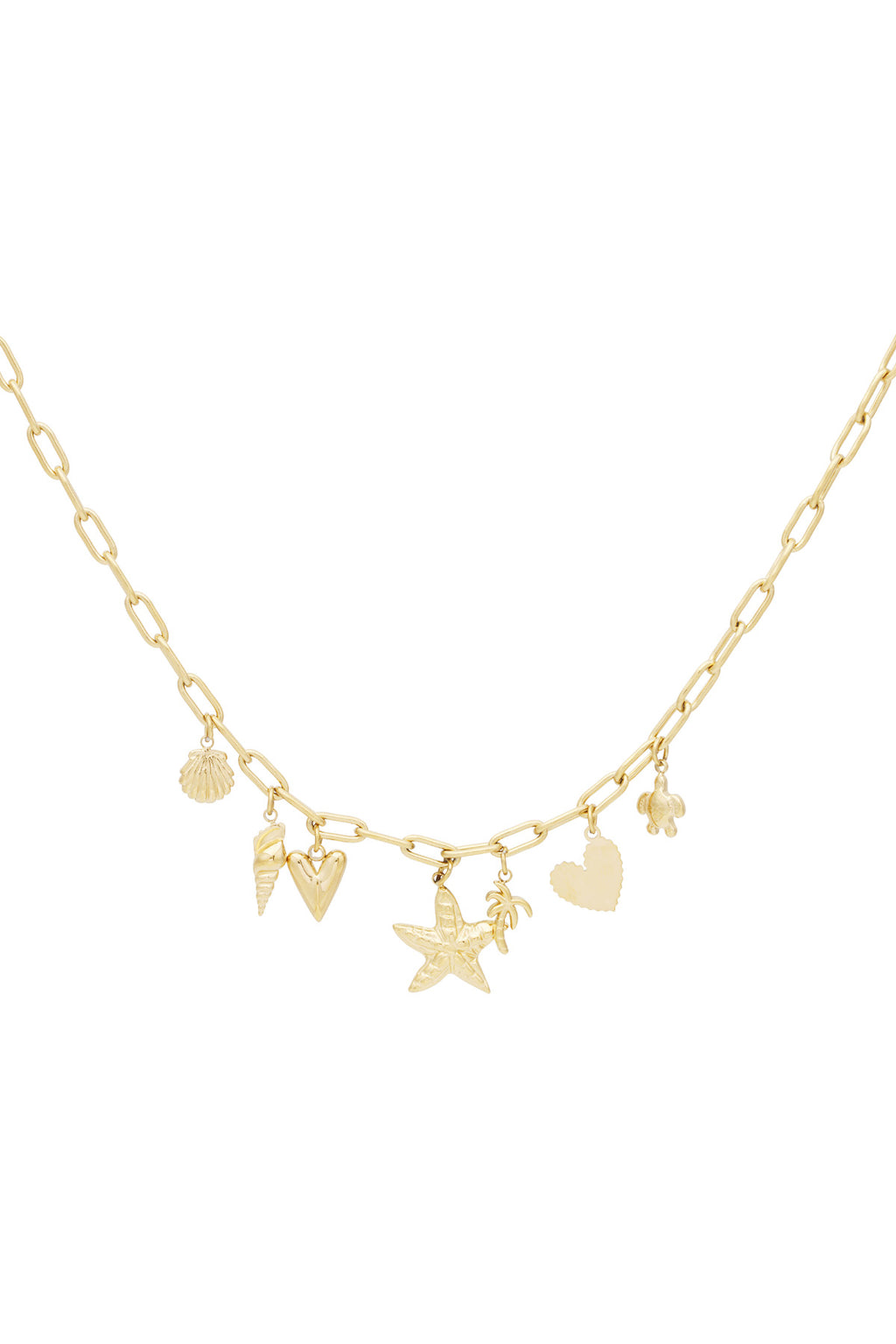 beach charm necklace