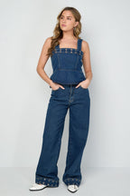 Urban Eyelet Jeans Set Eloise Closet