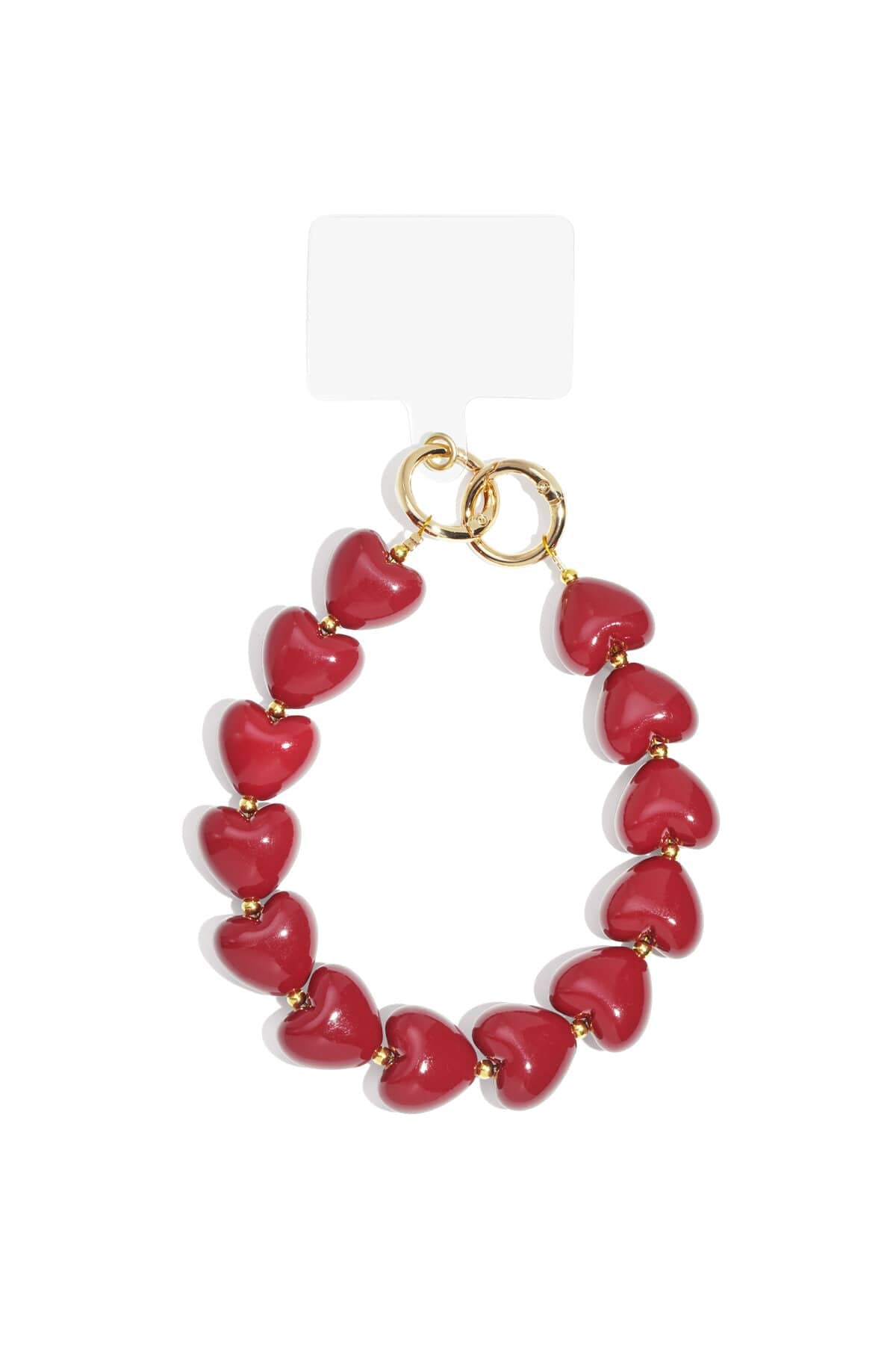 Summer Classy Heart Phone Chain Eloise Closet Jewelry