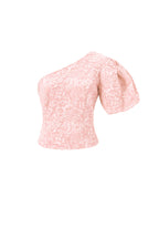 Floral Summer One-Shoulder Top Eloise Closet