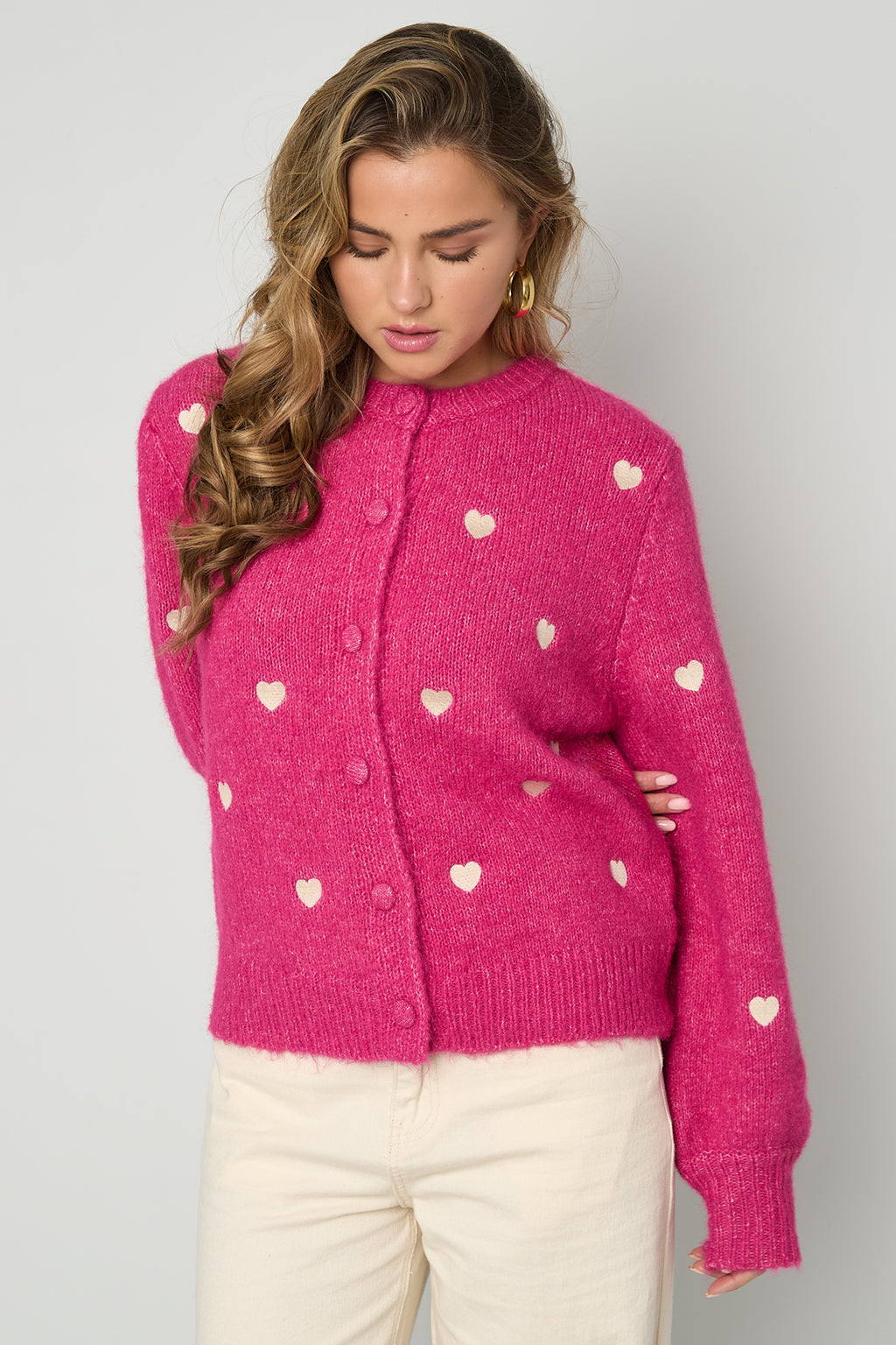 Elosie Closet Heart Cardigan For You